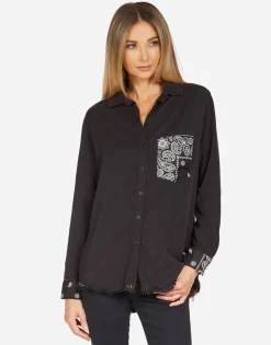 Best Sale Cynthia Bandana Lip Women Long Sleeve