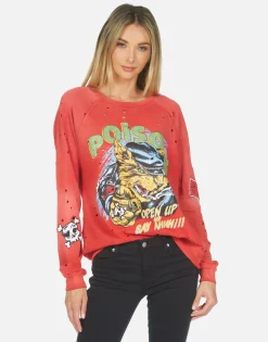 Shop Darby Poison Cat Women Long Sleeve