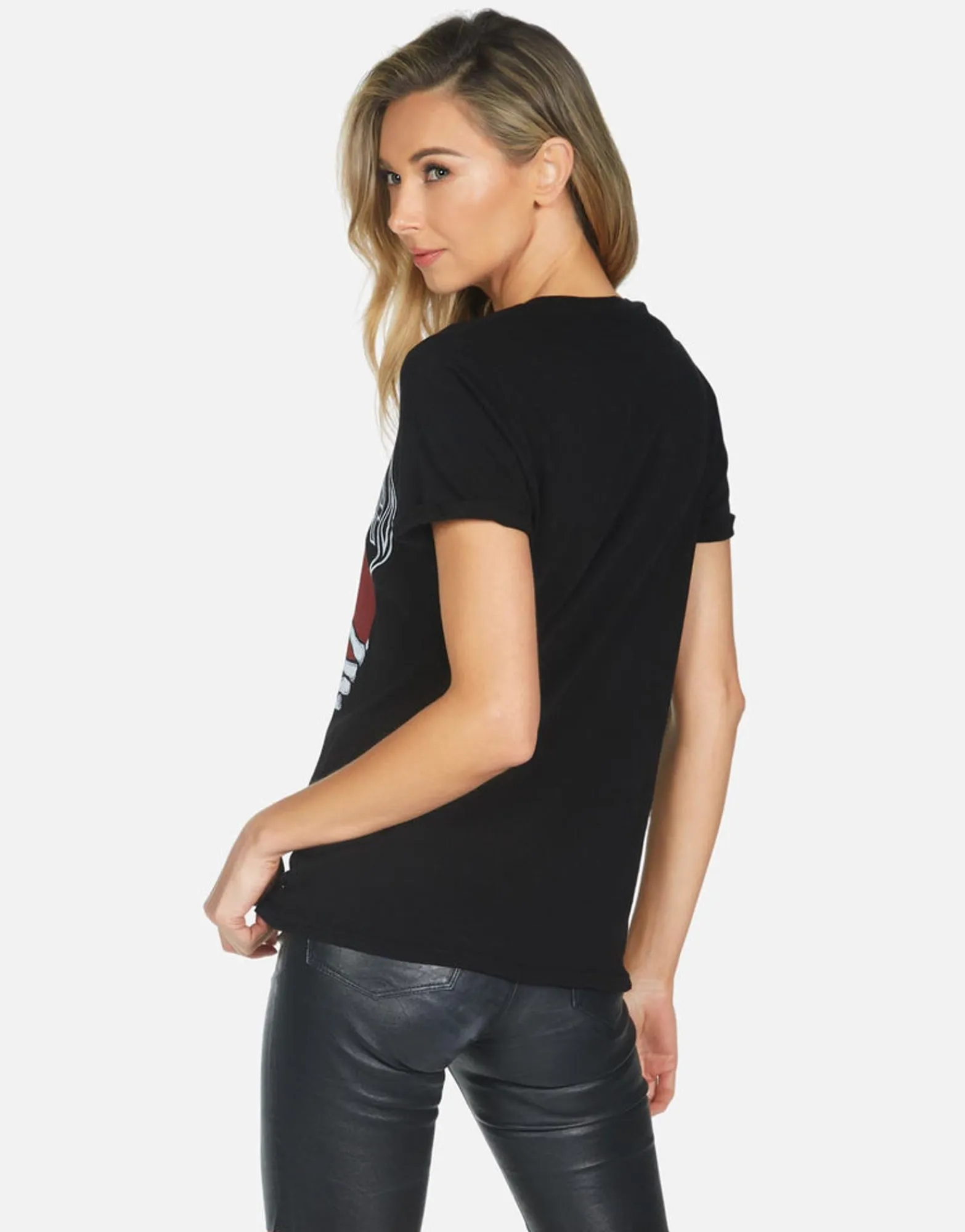 Online Def Leppard Heartbreak Boyfriend Tee | Edda X By Women Short Sleeve