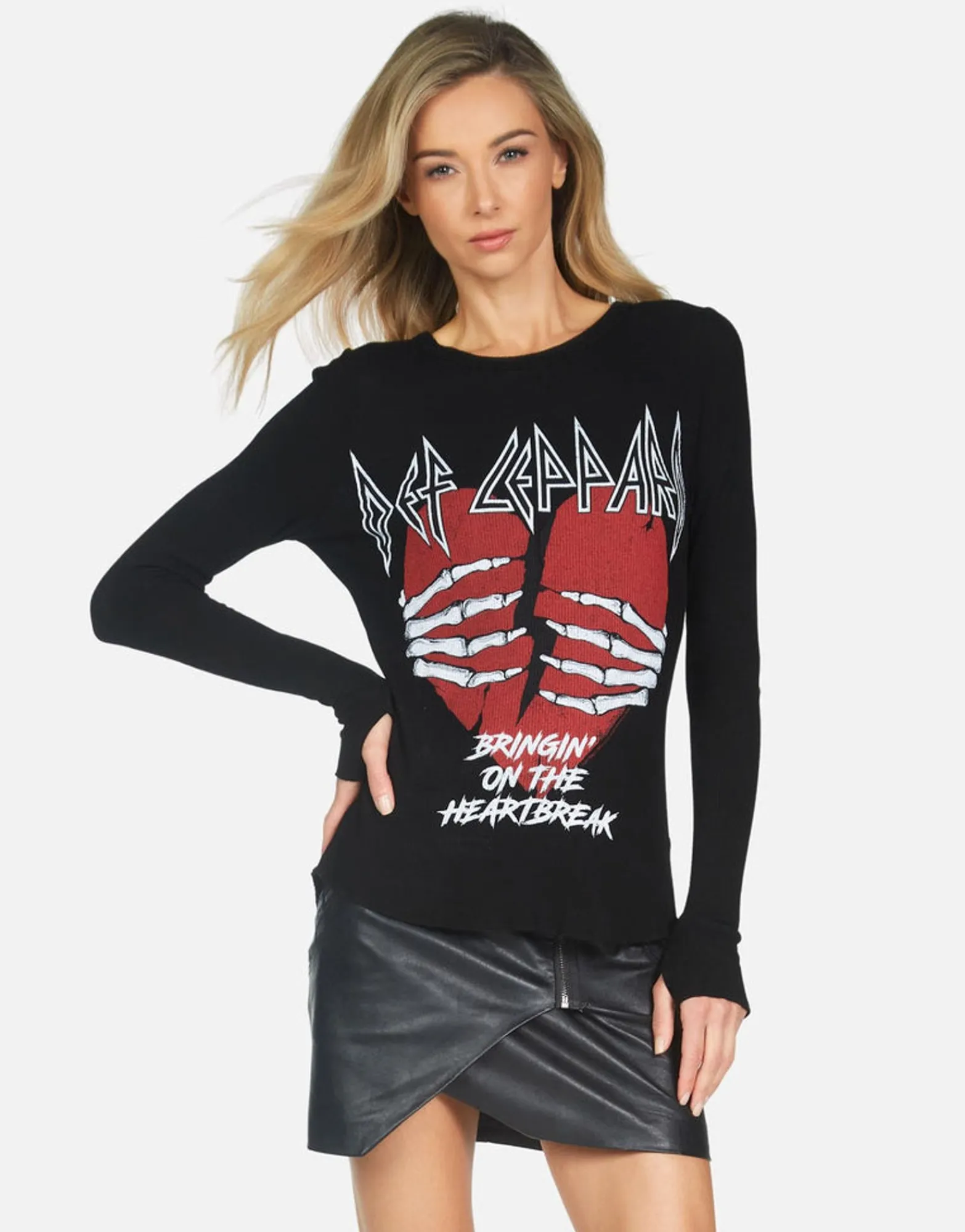 Fashion Def Leppard Heartbreak Thermal | Mckinley X By Women Long Sleeve