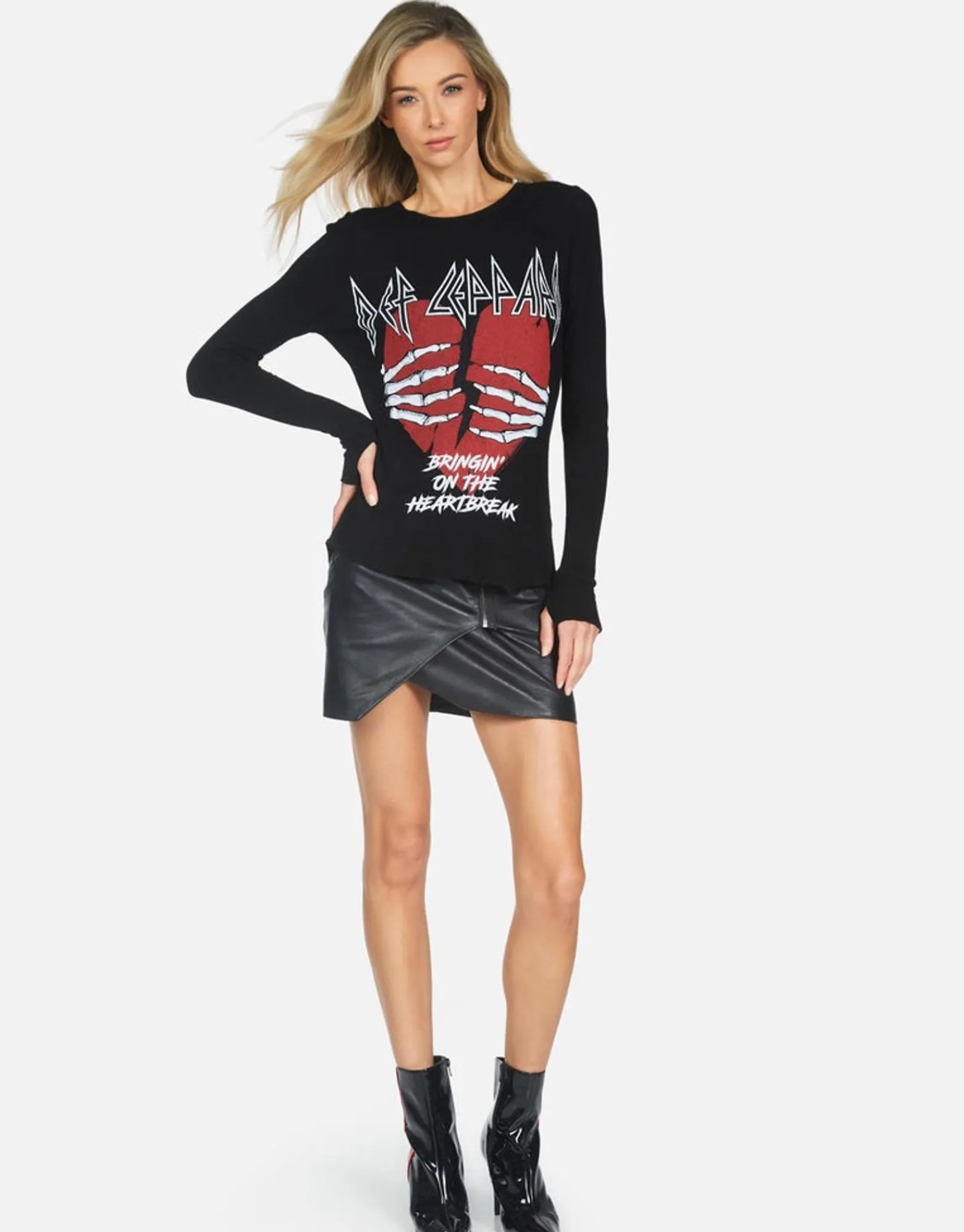 Fashion Def Leppard Heartbreak Thermal | Mckinley X By Women Long Sleeve