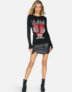 Fashion Def Leppard Heartbreak Thermal | Mckinley X By Women Long Sleeve