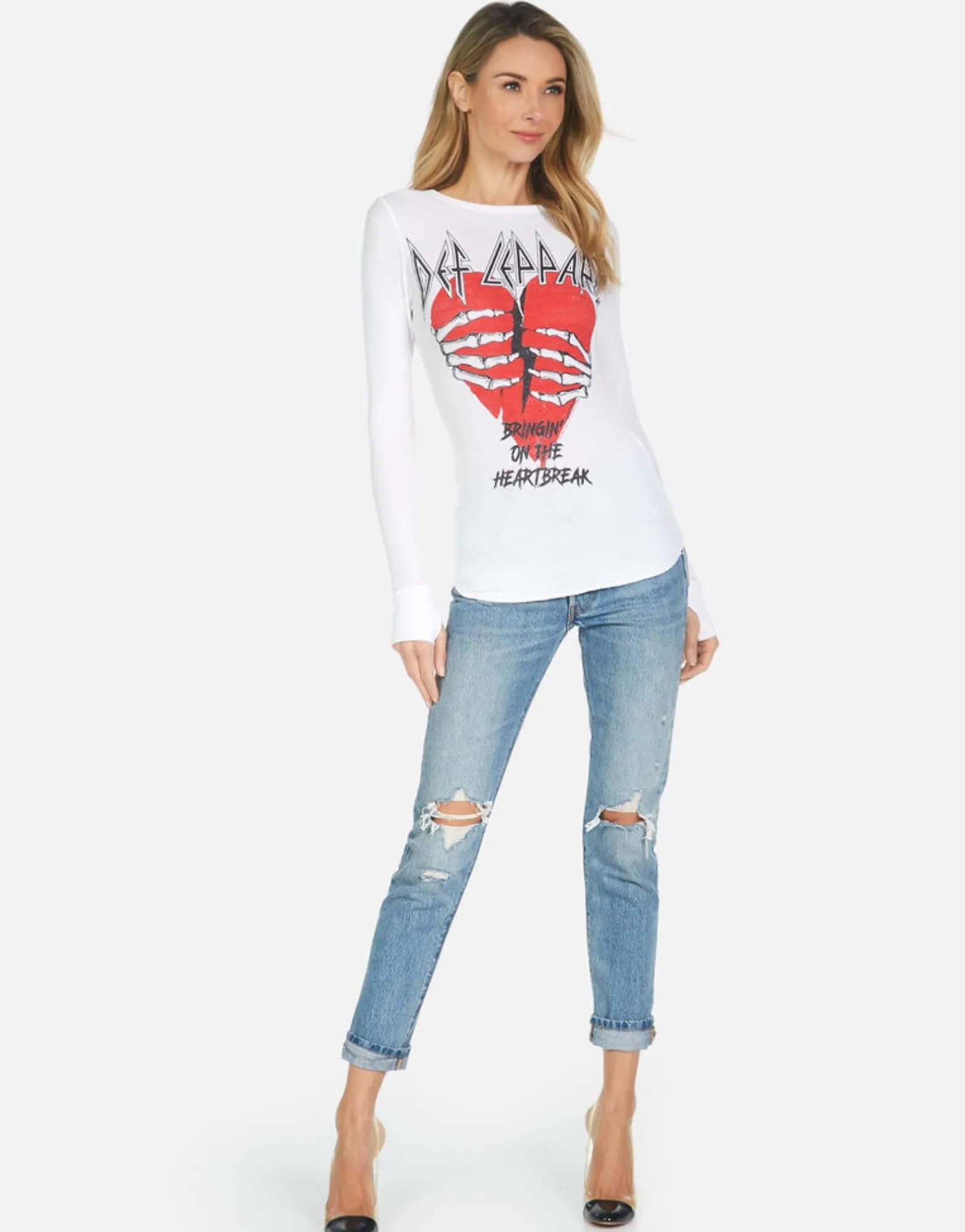Fashion Def Leppard Heartbreak Thermal | Mckinley X By Women Long Sleeve
