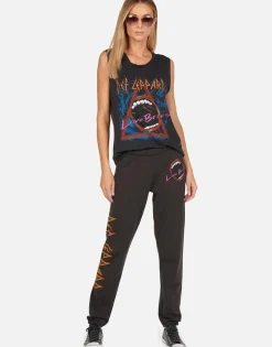 Hot Def Leppard Love Bites Scoop Neck Muscle Tank | Kel By Women Tanks