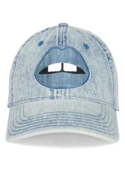 Outlet Denim Lip Patch In | Reina By Hats