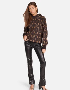 Cheap Designer Bear Hoodie In Brown | Trina By Women Hoodies