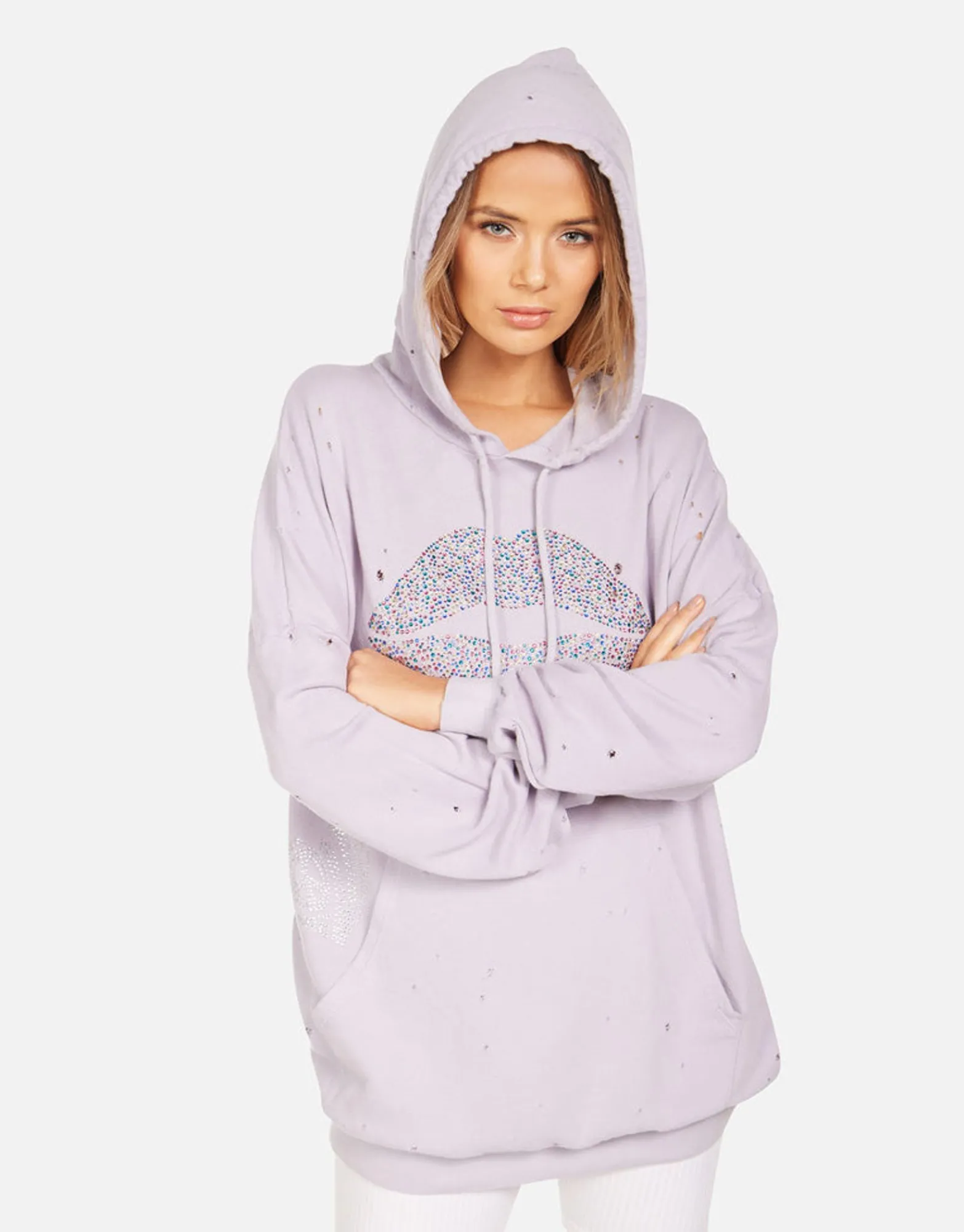 Discount Desiree X Crystal Sprinkle Lip Women Hoodies