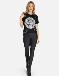 Store Diamond Happyface Vintage Tee In | Edda By Women Short Sleeve
