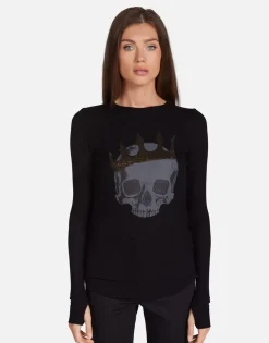Cheap Diamond Royal Skull Fitted Thermal In | Mckinley By Women Long Sleeve