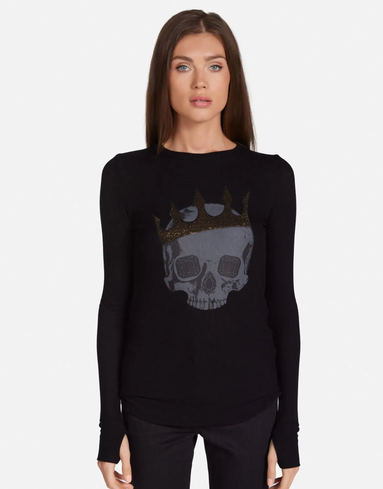 Cheap Diamond Royal Skull Fitted Thermal In | Mckinley By Women Long Sleeve