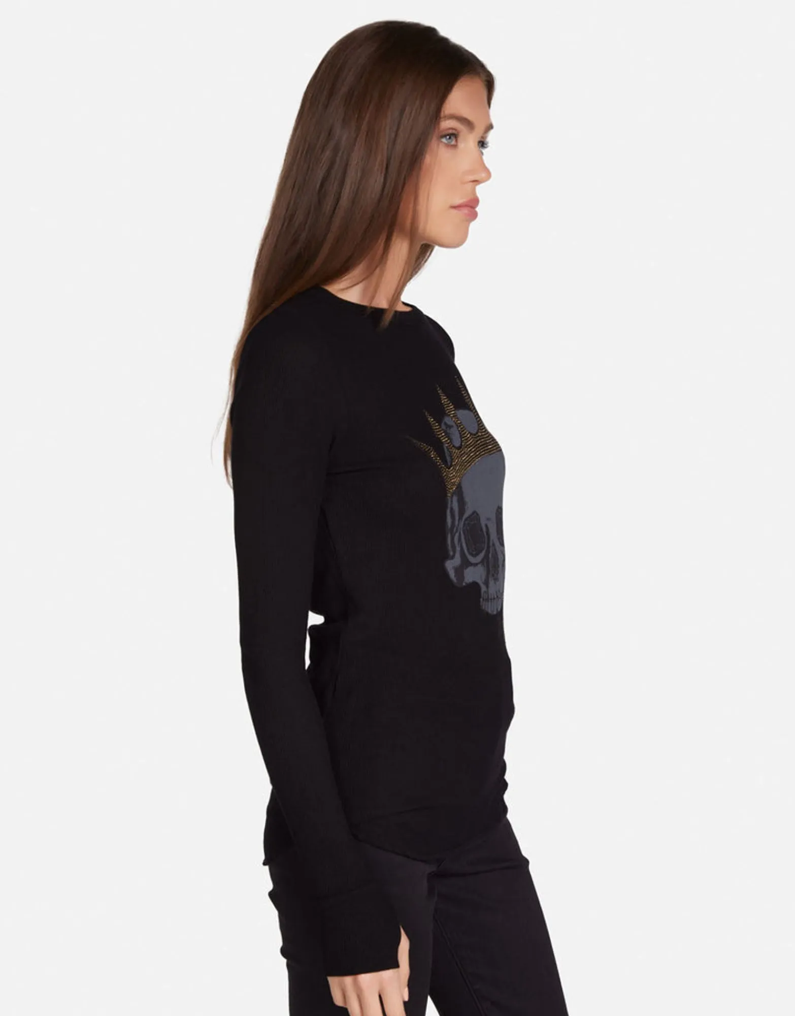 Cheap Diamond Royal Skull Fitted Thermal In | Mckinley By Women Long Sleeve