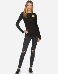 Fashion Diem Punk Happy Eye Women Long Sleeve
