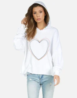 Online Dita Rainbow Heart Women Hoodies