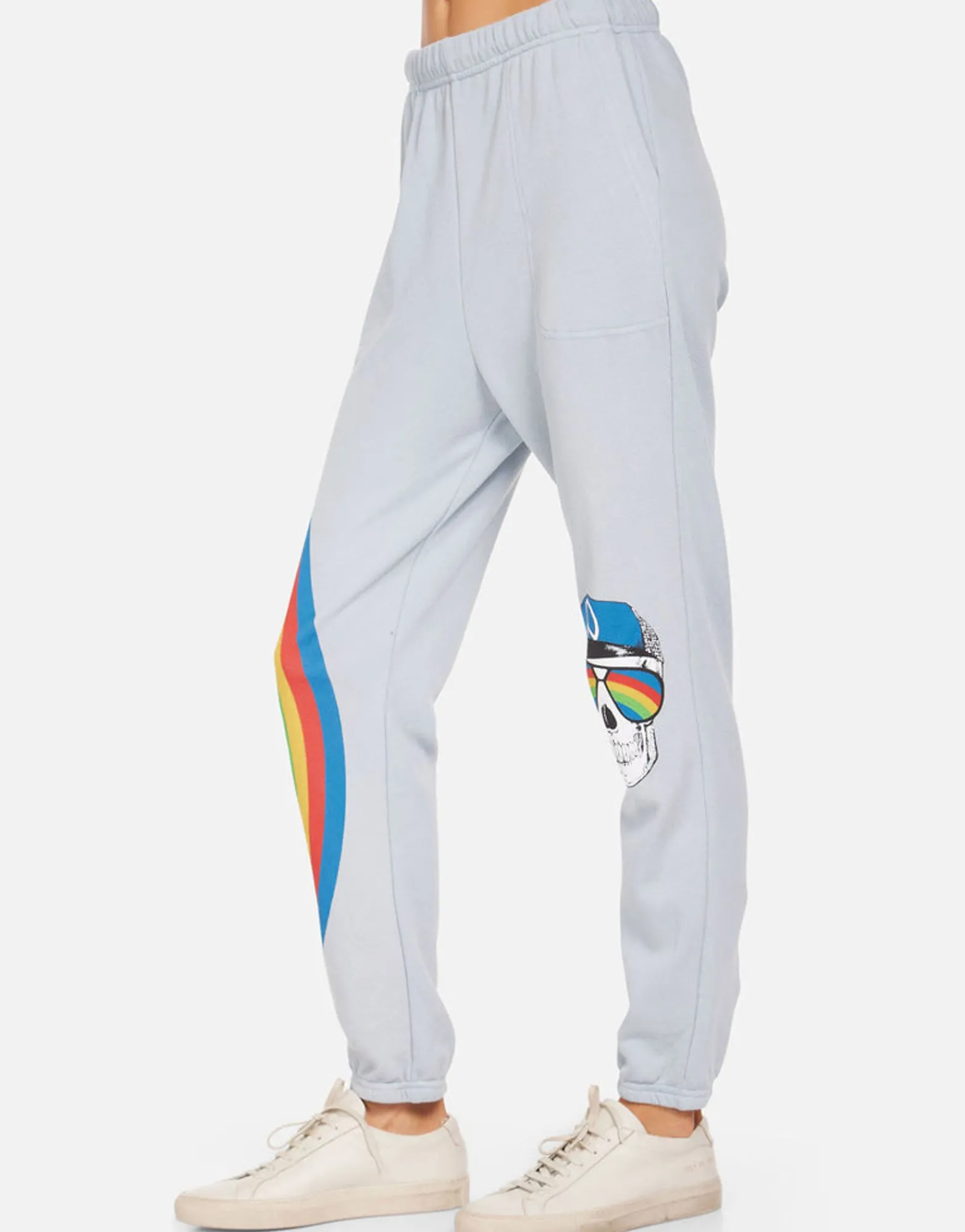 Best Dola Rainbow Peace Skull Women Long Sweatpants