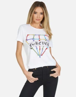 Best Edda Bone Diamond Women Short Sleeve
