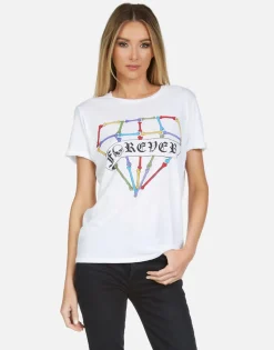 Best Edda Bone Diamond Women Short Sleeve