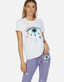 Best Edda Cosmic Rainbow Eye S/S Tee | Edda By Women Short Sleeve