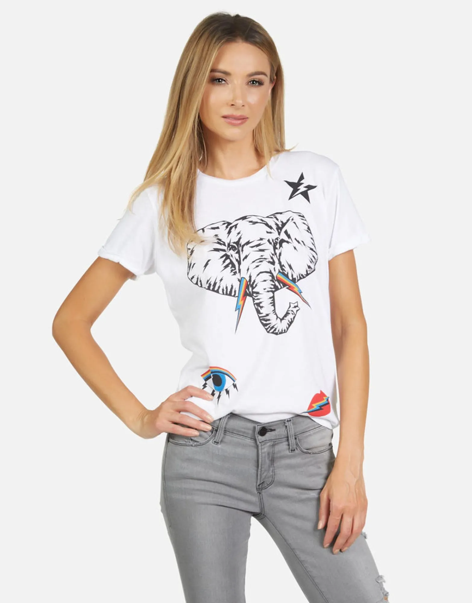 Best Sale Edda Elephant Elements Women Short Sleeve