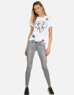 Best Sale Edda Elephant Elements Women Short Sleeve