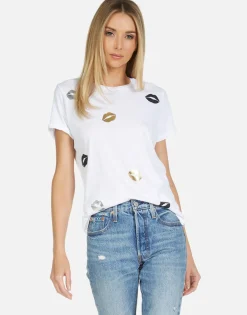 Cheap Edda Mini Kisses Women Short Sleeve