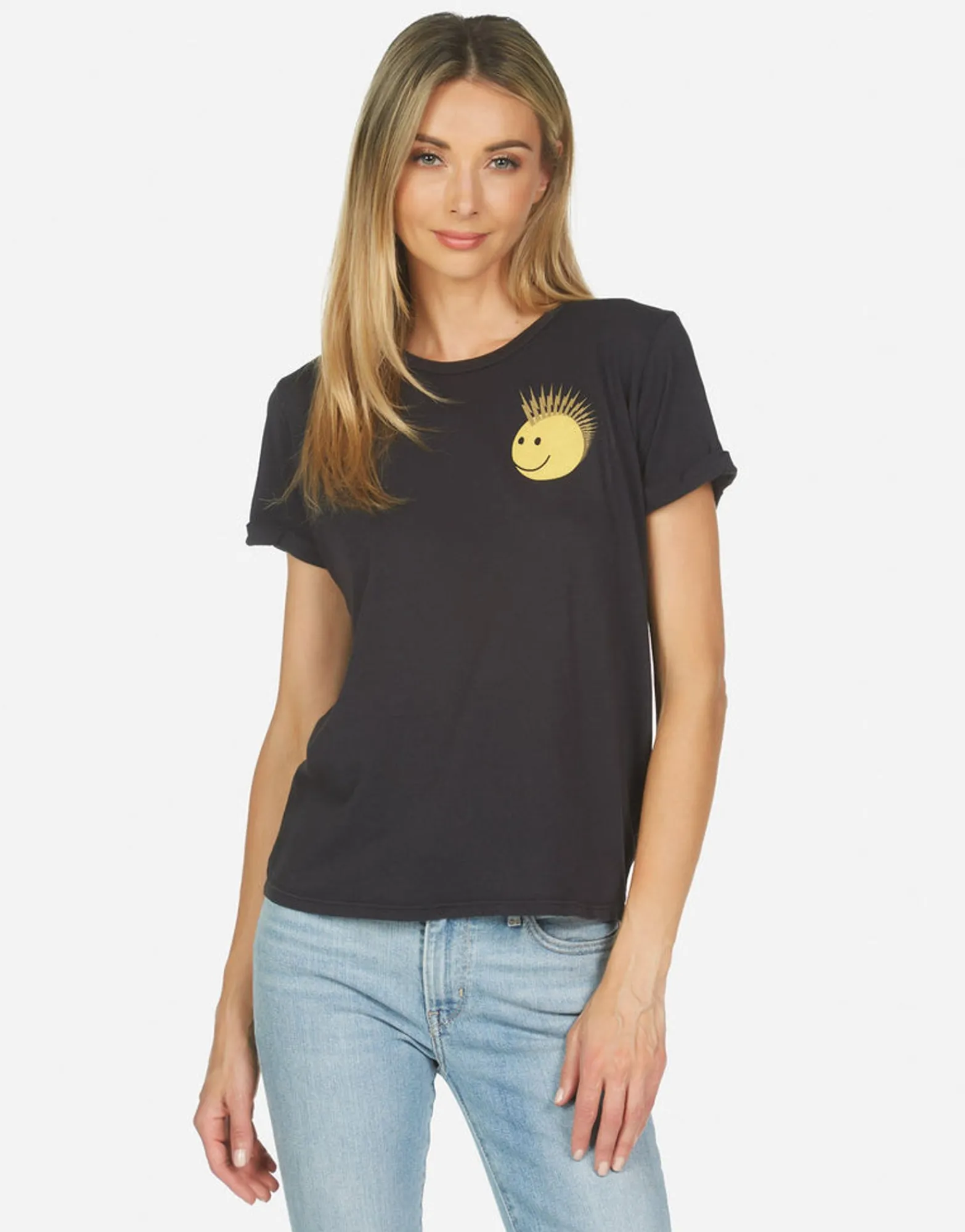 Flash Sale Edda Punk Happy Eye Women Short Sleeve