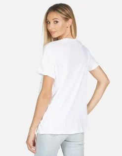 Sale Edda Watercolor Eye Women Short Sleeve