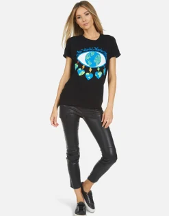 Best Edda World Eye Love Women Short Sleeve