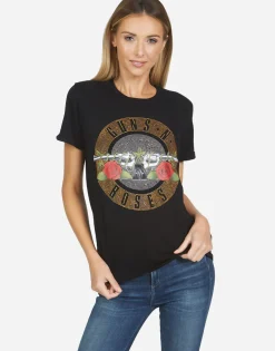 Cheap Edda X Guns N' Roses Women Short Sleeve