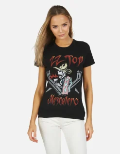 Hot Edda Zz Top Women Short Sleeve