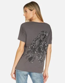 Discount Elara Bandana Gypsy Girl Women Short Sleeve