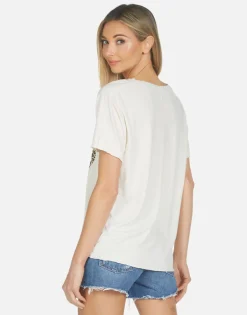Hot Elara Leopard Lip Women Short Sleeve