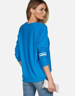 Discount Electric Evil Eye L/S Raglan Pullover | Everly By Women Long Sleeve
