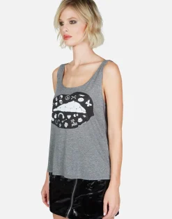 Cheap Elements Lip Classic Scoop Neck Tank | Julianna By Women Tanks