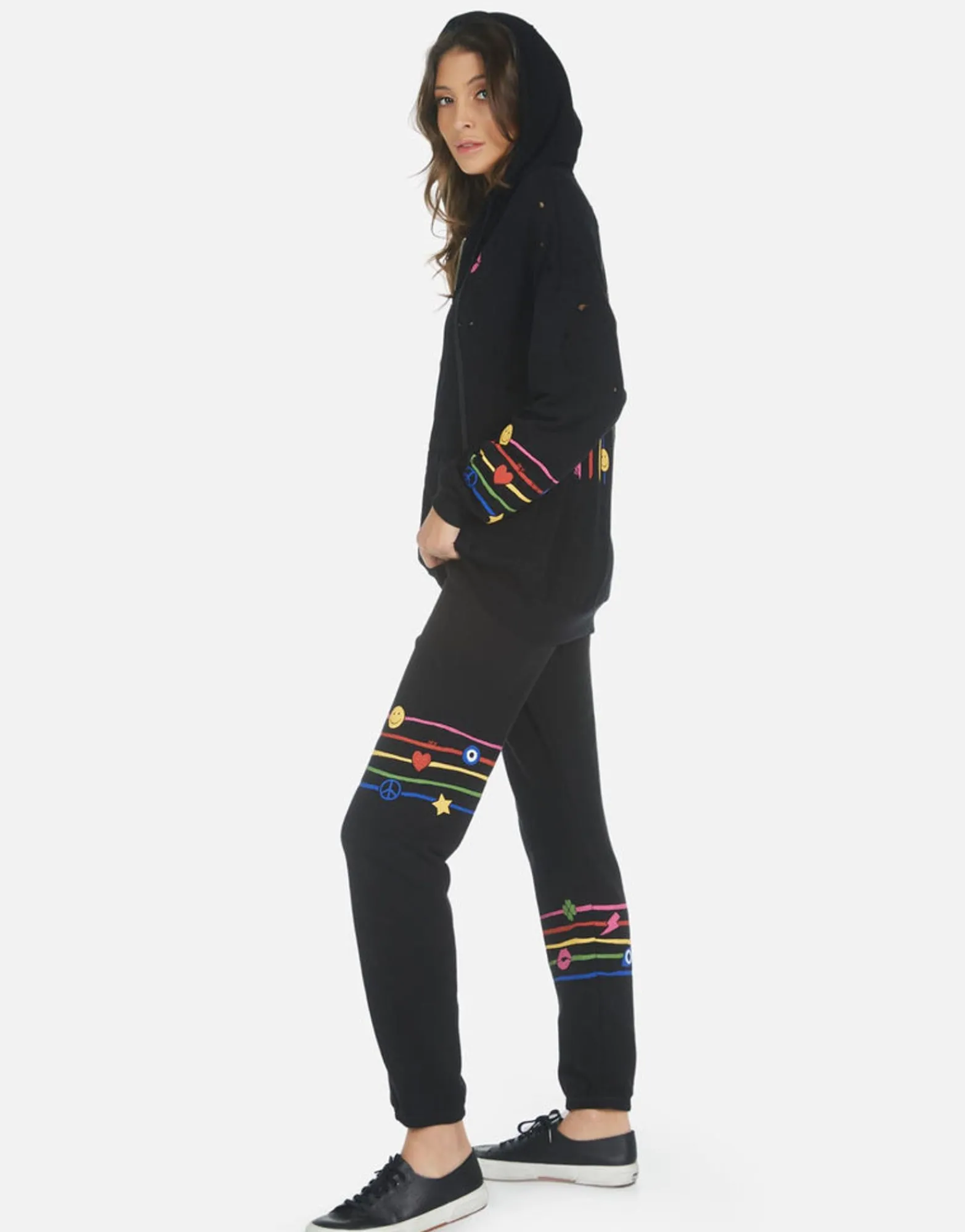 Clearance Elements Rainbow Classic Sweatpant | Brynn By Women Long Sweatpants