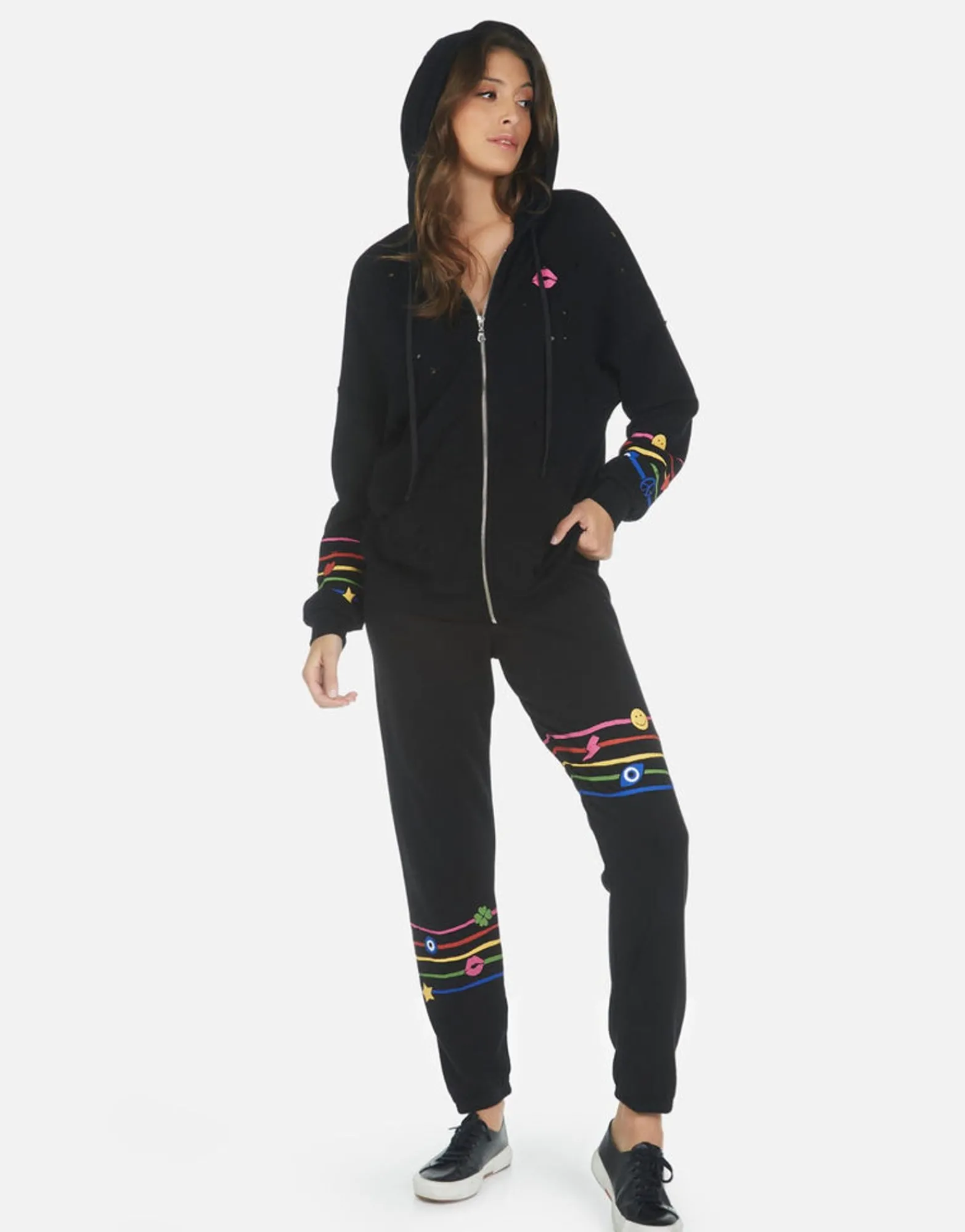 Clearance Elements Rainbow Classic Sweatpant | Brynn By Women Long Sweatpants