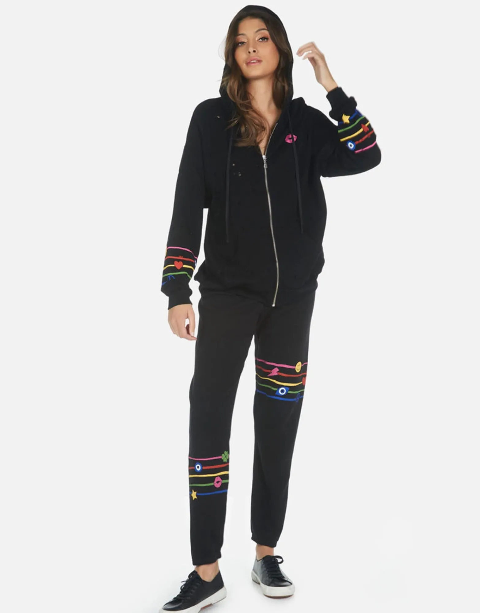 Clearance Elements Rainbow Classic Sweatpant | Brynn By Women Long Sweatpants