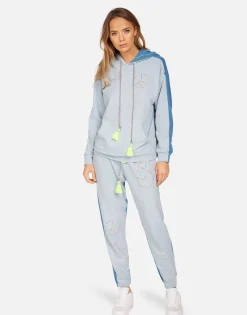 Best Ellison X Neon Stud Peace Women Crop Sweatpants
