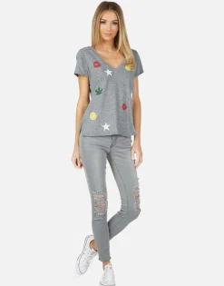 Flash Sale Emmalyn Spray Elements Women Short Sleeve