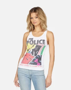 Cheap Esmerelda The Police Don'T Stand Women Tanks