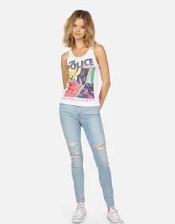 Cheap Esmerelda The Police Don'T Stand Women Tanks
