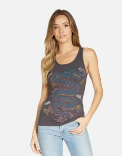 Cheap Esmerelda Vintage Dragon Women Tanks