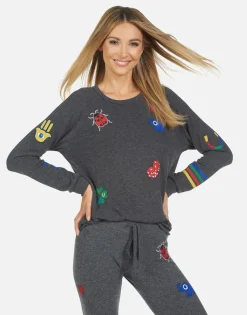 Best Sale Everly Lucky Elements Women Long Sleeve