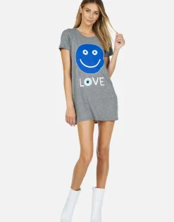 Discount Evil Eye Happyface Ss Mini Dress | Lana By Women Dresses