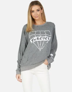 Store Flora Bone Diamond Women Long Sleeve