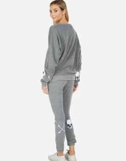 Store Flora Bone Diamond Women Long Sleeve