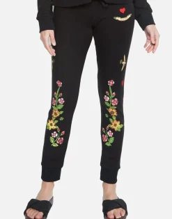 Best Floral Love Lounge Sweatpant W/ Cuff | Jess By Women Long Sweatpants