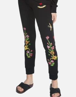Best Floral Love Lounge Sweatpant W/ Cuff | Jess By Women Long Sweatpants