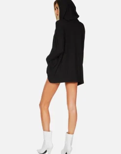 Cheap Foil Dripping Star Oversized Pullover Hoodie | Wilma By Women Hoodies