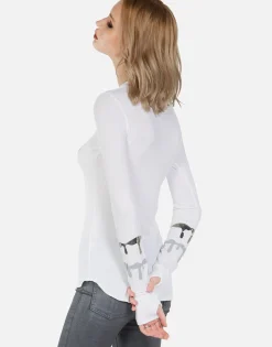 Flash Sale Foil Dripping Star Thermal W/ Thumbhole | Mckinley By Women Long Sleeve
