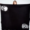 Outlet Foil Star Eye Skull Cashmere Blanket Limited Edition W/ Custom Box Lifestyle